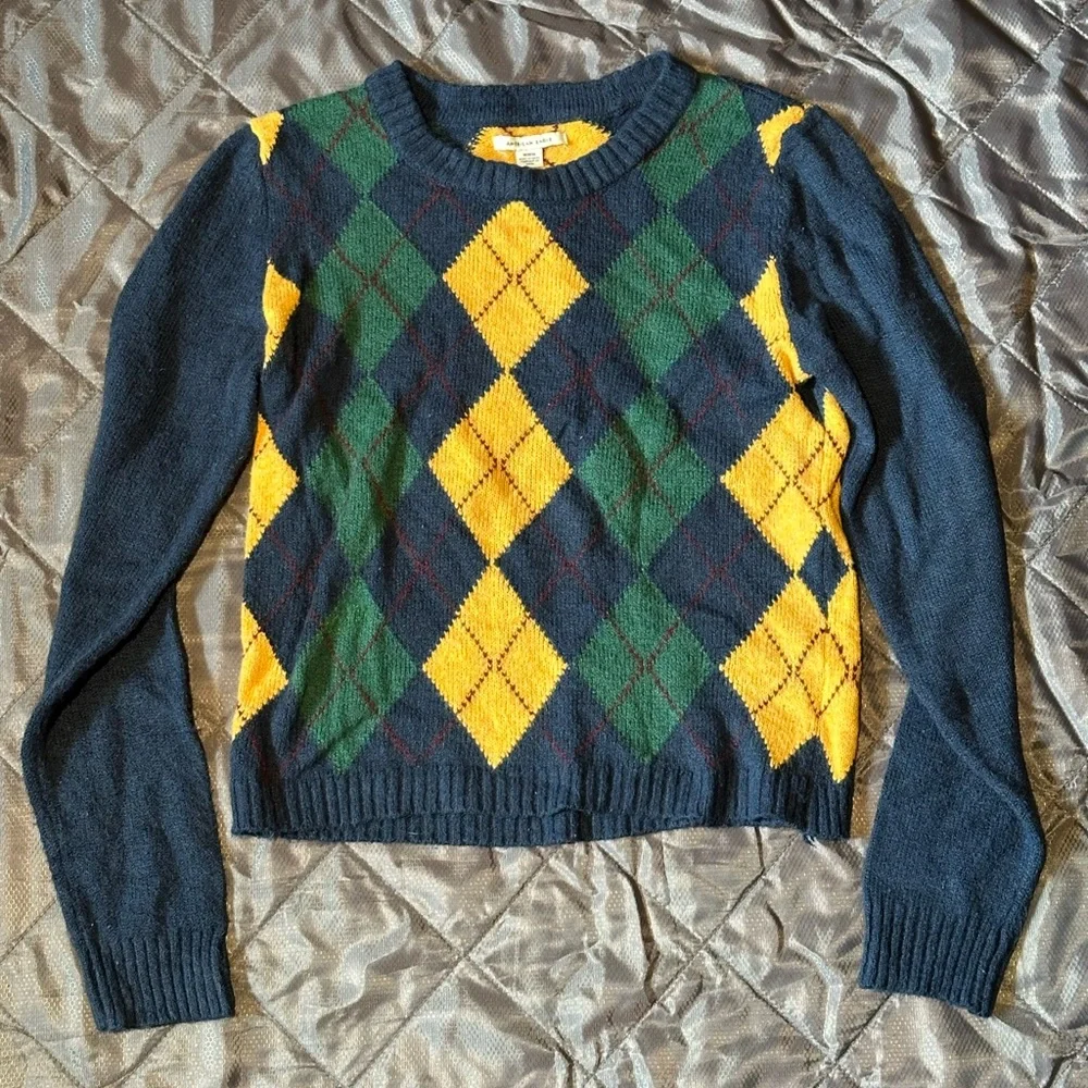 American Eagle Knit Motif Sweater - Picture 1 of 6